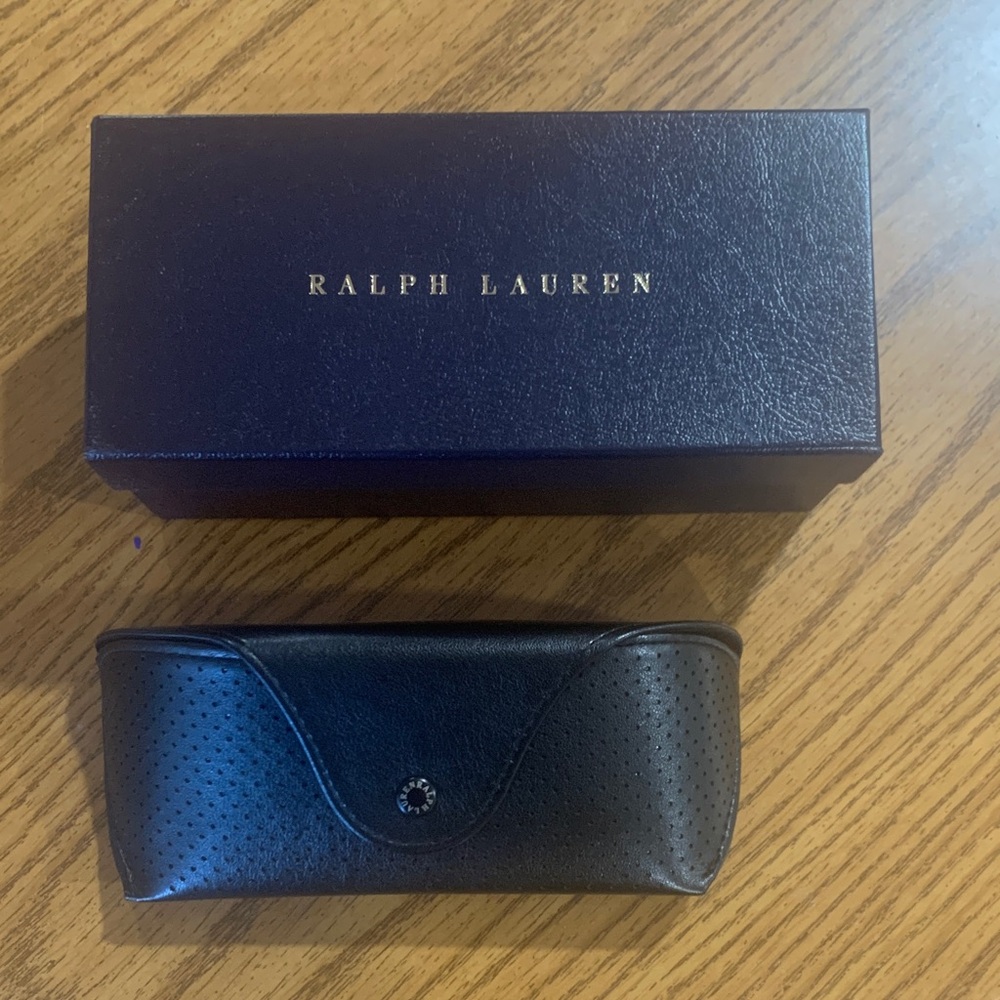 Ralph Lauren Black Sunglasses Soft Case